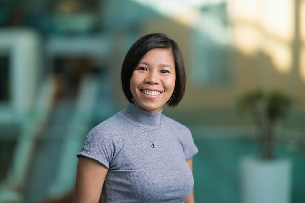 Dr Kelly Nguyen leading telomere biology research at the MRC Laboratory of Molecular Biology.