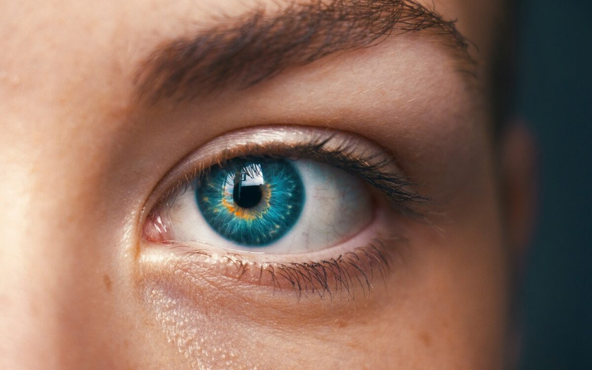 Close up image of an eye