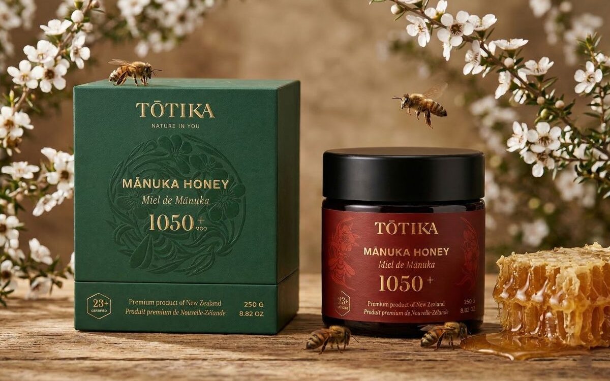 Totika Health Manuka honey product — high-MGO manuka honey science.