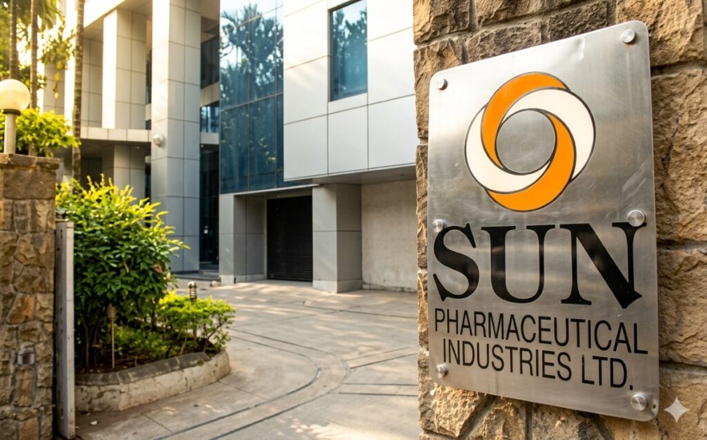 Sun Pharma Organon acquisition — exterior view of Sun Pharmaceutical Industries offices