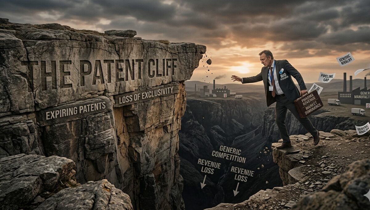 Standing on the edge of the pharma patent cliff biologics