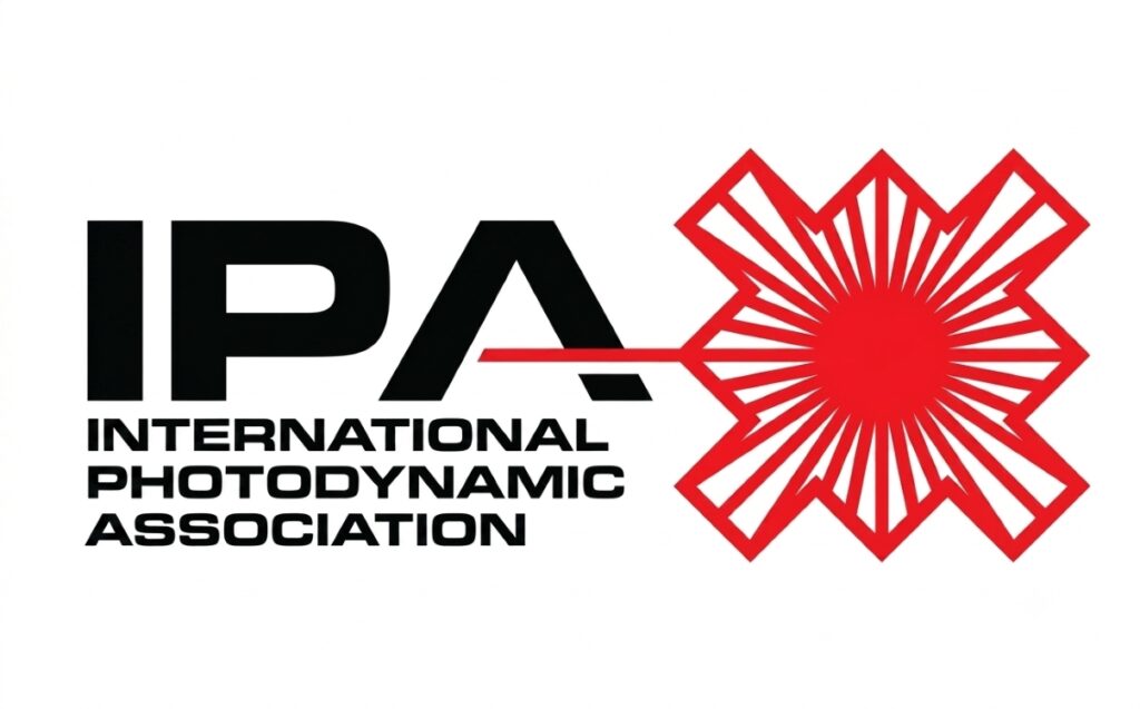 International Photodynamic Association logo for photodynamic therapy conference coverage