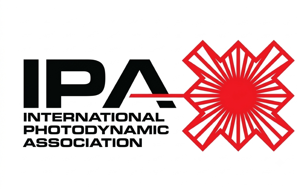 International Photodynamic Association logo for photodynamic therapy conference coverage