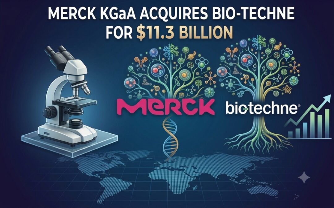 Merck KGaA Acquires Bio-Techne for $11.3 Billion in Life Science Tools Deal